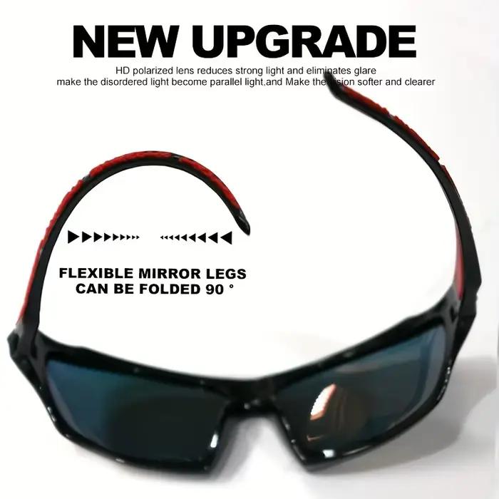 1/3 pièces sport lunettes de soleil polarisées pour hommes léger Vision nocturne hommes nuances cycl