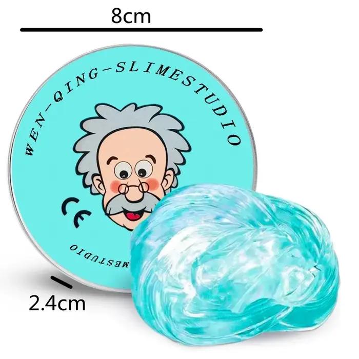 Ensemble de jouets en pâte à modeler liquide réutilisable, slime rebondissant, argile colorée, pâte