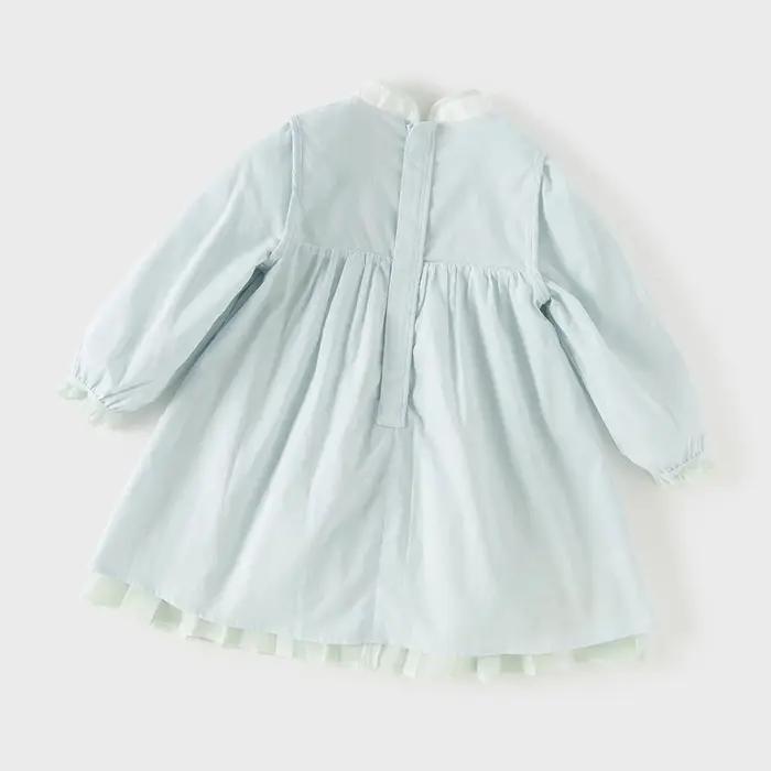 Robes en maille pour enfants Dave Bella, vêtements à manches longues pour filles, automne-printemps,