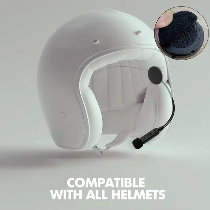 BT30 Bluetooth casque de moto casque BT5.3 casque d'équitation sans fil Anti-interférence moto mains