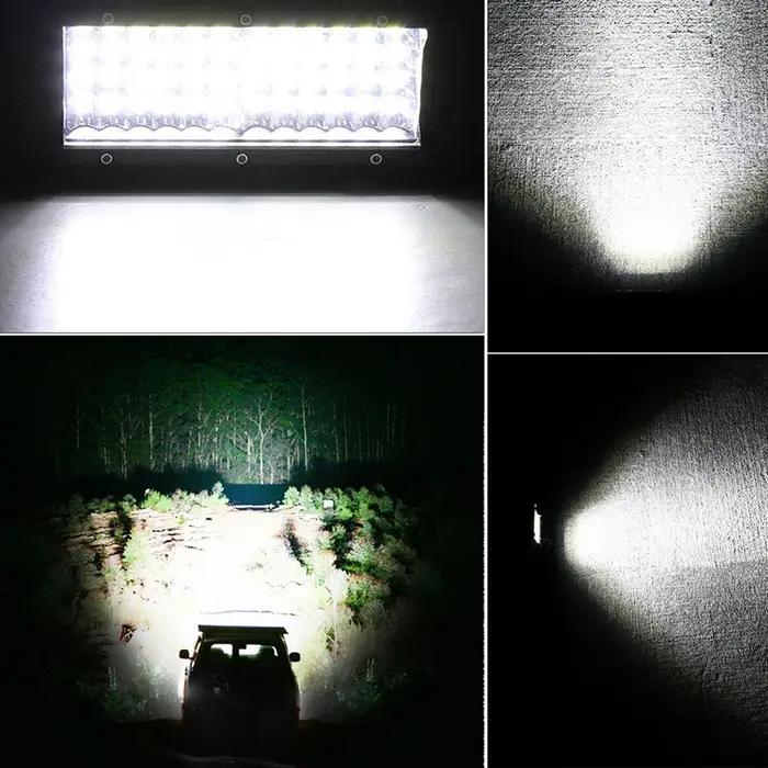 Nlpearl 4 "7" 72W 144W LED antibrouillard pour voiture SUV camion 4x4 ATV projecteur faisceau d'inon