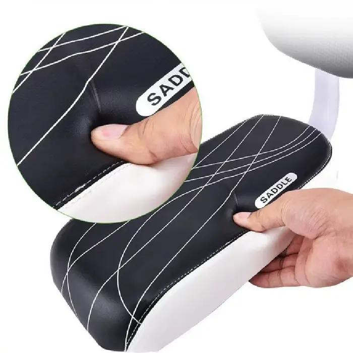 Selle de vélo enfant avec dossier en cuir PU pour vélos VTT et autres types de vélos pour enfants confortables et sécuritaires occasions spéciales famille