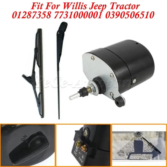 Moteur ou bras d'essuie-glace universel 12V avec lame 01287358 7731000001 0390506510 Convient au t