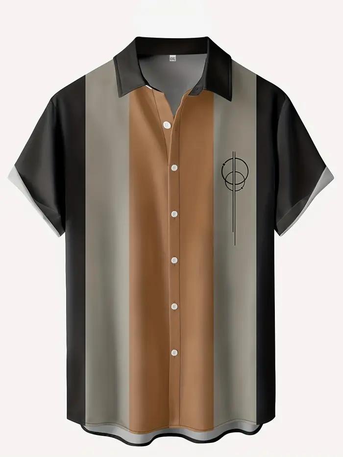 Nouveau Hawaii hommes Vintage chemises décontracté respirant à manches courtes hauts plage fête Plai