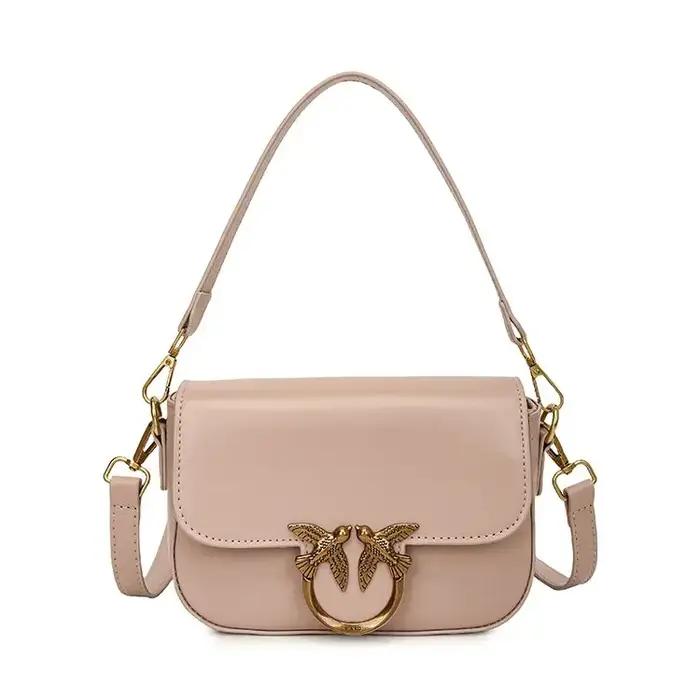 Sacs à couches élégants de marque de luxe pour femmes, sac bandoulière vintage simple, sac de banlie