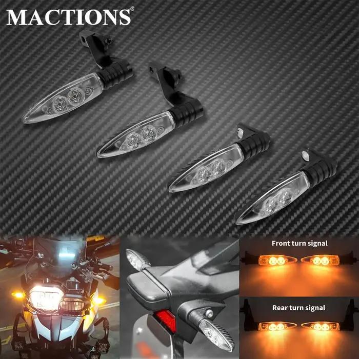 Clignotant Avant et Arrière LED pour Moto, pour BMW R 1200 GS Adventure 2006-2013 Kunding R K1300R F