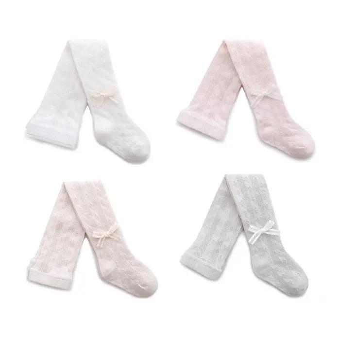 Collants d'été en maille fine pour bébés garçons et filles de 0 à 8 ans, collants en coton doux pour