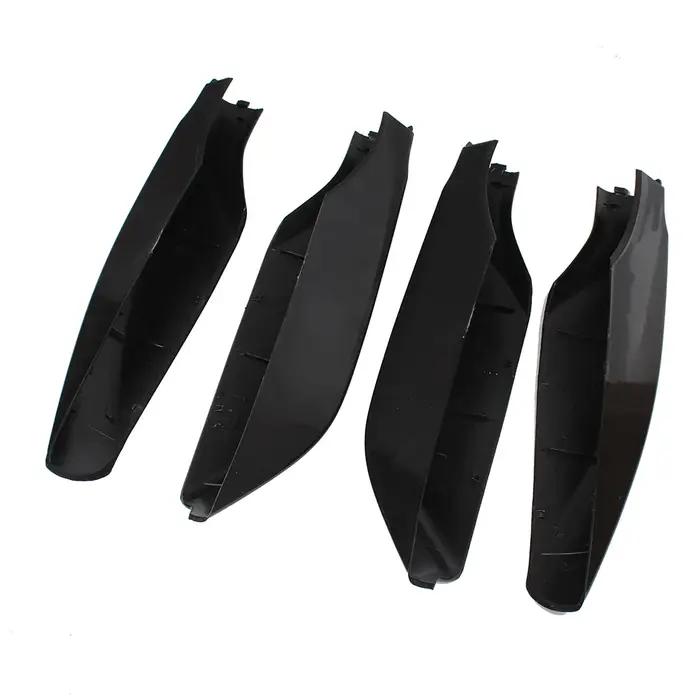 4 pièces/ensemble galerie de toit Rail fin couverture coque remplacer pour Toyota Land Cruiser Prado