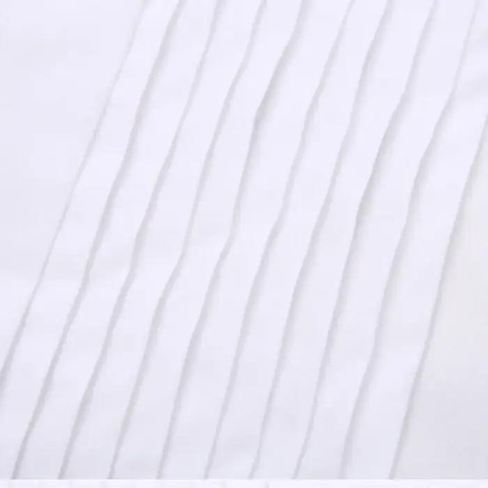 Chemise à manches longues pour hommes 6XL, robe formelle, grande taille, smoking, vêtements gratuits