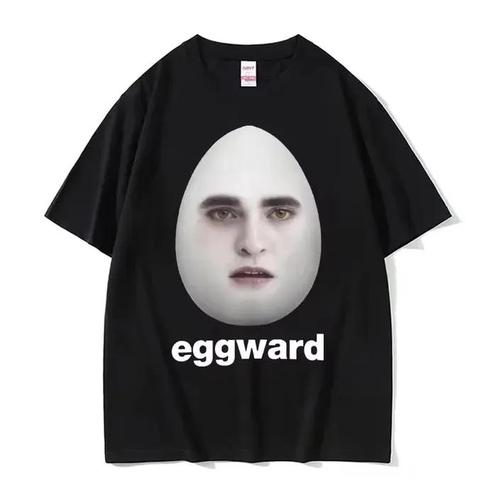 Chaud crépuscule oeuf drôle Meme t-shirt Edward Cullen parodie Humor t-shirt hommes femmes décontrac