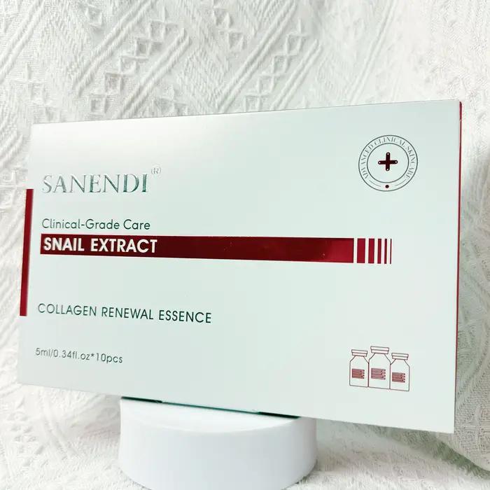 Produit de soin coréen pour la peau, série Sanendi AQUA, Essence VC, apaisant, hydratant et nourriss
