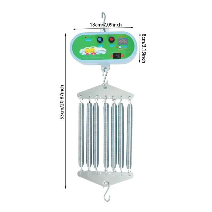 Contrôleur de balançoire pour bébé à 7 ressorts, berceau électrique, contrôle du berceau pour bébé,
