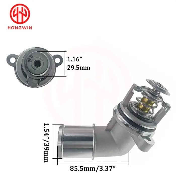 Nouveau boîtier d'assemblage de Thermostat de liquide de refroidissement moteur authentique No: 6712