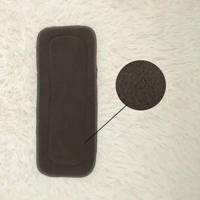 (10 pièces/lot) ALVABABY 4 couches insert de charbon de bambou haute qualité insérer de couche pour