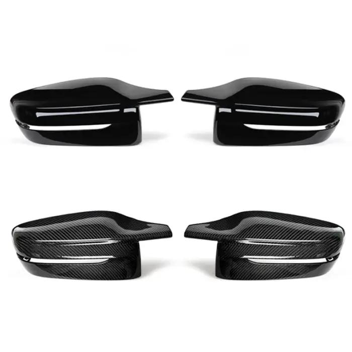 Couvercle de Rétroviseur Latéral Noir Brcorporelle, pour BMW Série 2 3 4 5 7 G20 G21 G28 G22 G11 G12