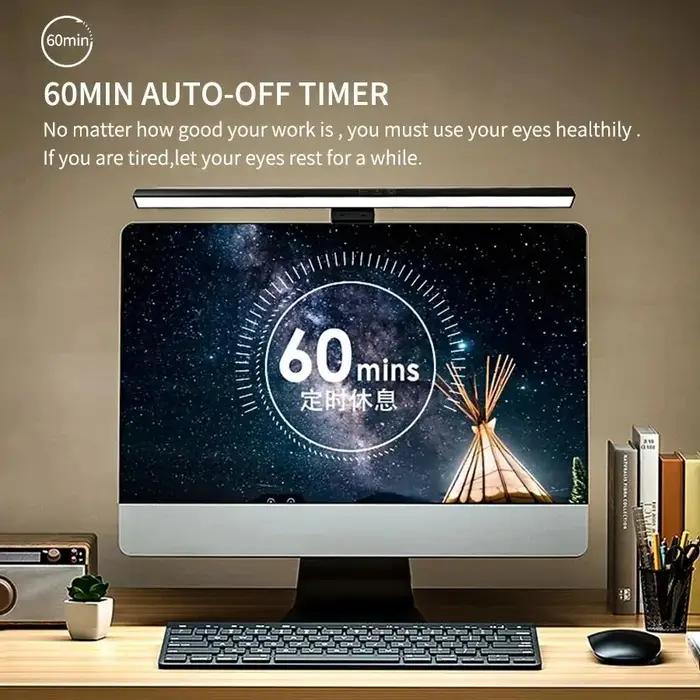 LED lampe de bureau moniteur barre lumineuse PC ordinateur écran réglable lumière 33 cm 50 cm bureau