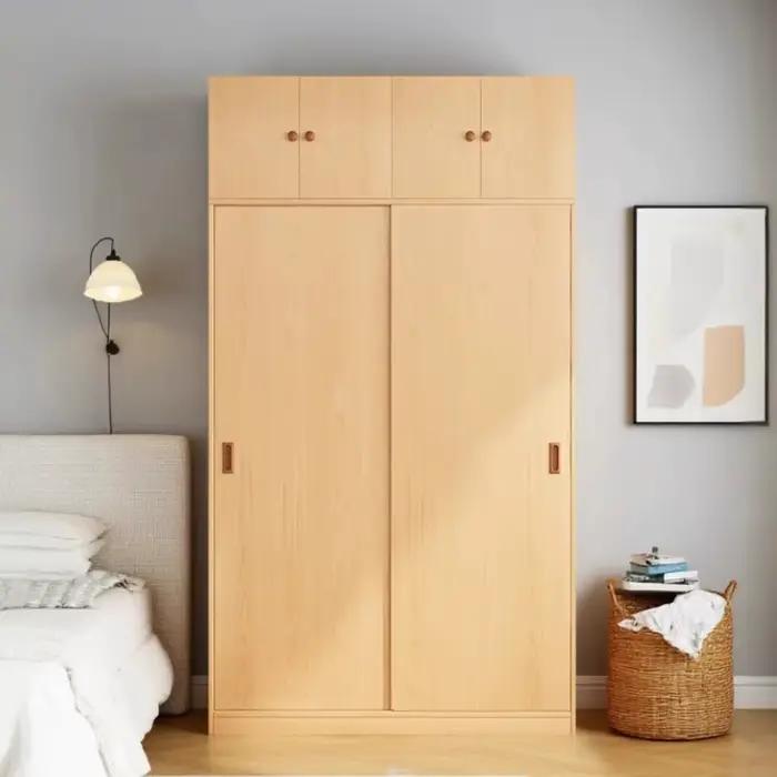 Armoire coulissante de luxe pour chambre à coucher, placard de rangement pour vêtements, meuble de chambre pour adultes