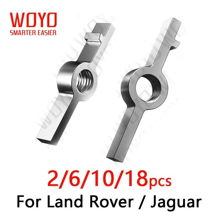 2/6/10/18 pièces Fixations métalliques pour remplacement de bouton de vitesse de salariés Land Rover