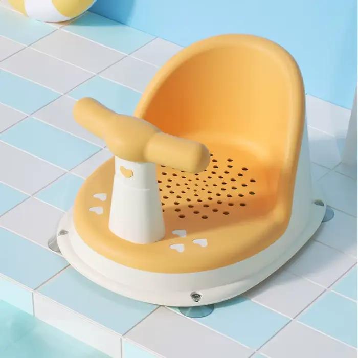 Siège de baignoire pour bébé, tapis de baignoire, chaise de sécurité antidérapante pour nouveau-né,