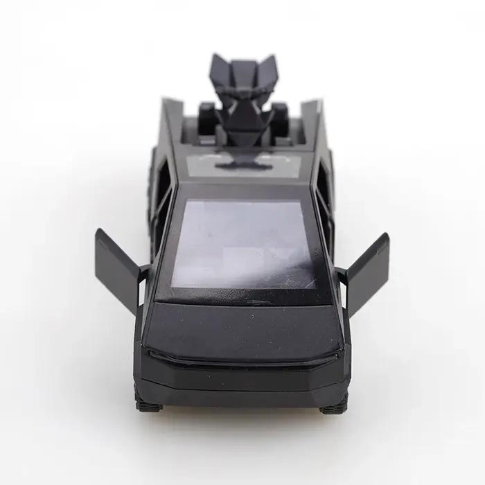 (Bagagé) Collection de voitures à tirer CyberTruck en alliage 1:36 pour garçons et enfants, une gran