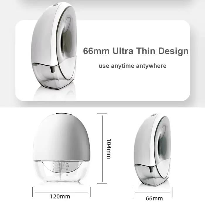 Tire-lait Portable mains libres, électrique, Portable, collecteur de lait d'allaitement sans BPA