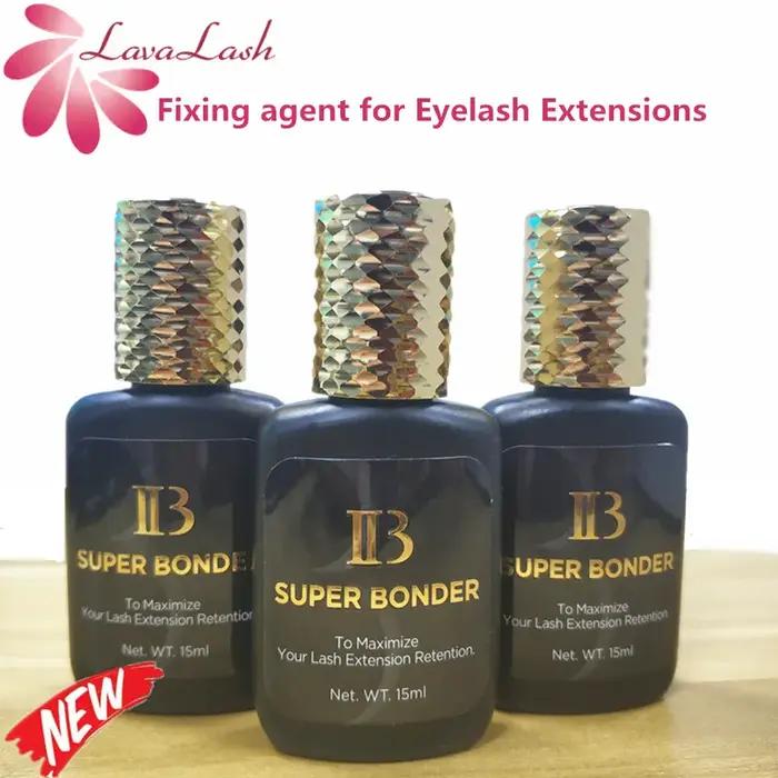 Agent fixateur IB SUPER BONDER 15ml pour extensions de cils, primer adhésif, liquide de durcissement