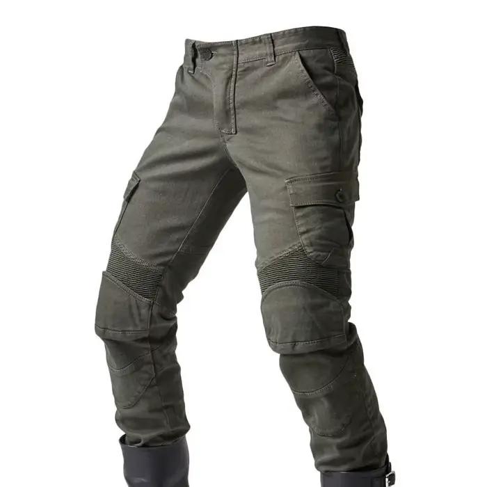 Nouveau Jean Moto Noir Homme 2026 avec Protection Amovible pour la Conduite sur Route, Quatre Saison