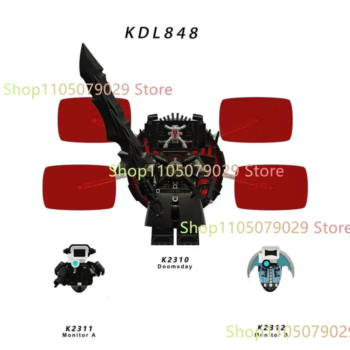 Nouvelles figurines KDL SWAT Skibidi Toilet Man, jouets en blocs d'anime, TvMan Titan Cameraman Spea