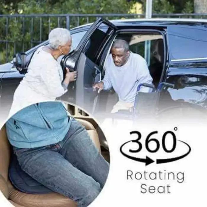 360 ° Coussin de siège rotatif, aide pour siège de voiture, coussin tournant, tapis en mousse à mé