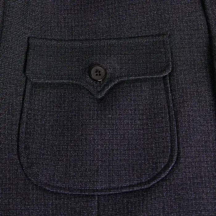 Veste de costume Mao pour hommes, tunique chinoise imbibée, blazer à col à ailes mandarin masculin,
