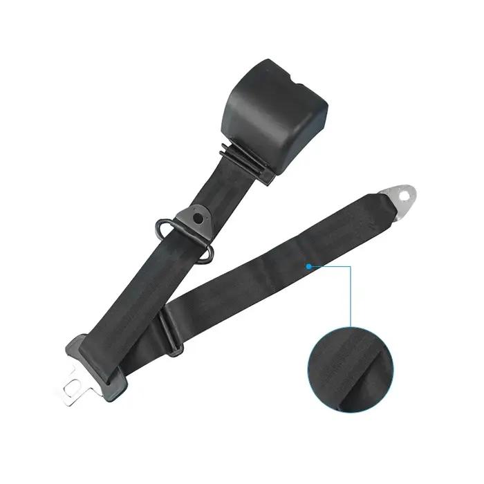 Ceinture de sécurité rétractable universelle à 3 points, sangles de sécurité pour conducteur, verrou
