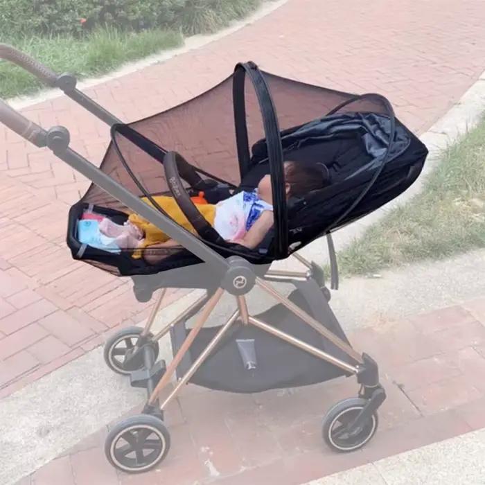 Moustiquaire pour poussette, pour Cybex Priam Mios Balios S Eezy Melio Stokke Xplory Bugaboo Bee Ser