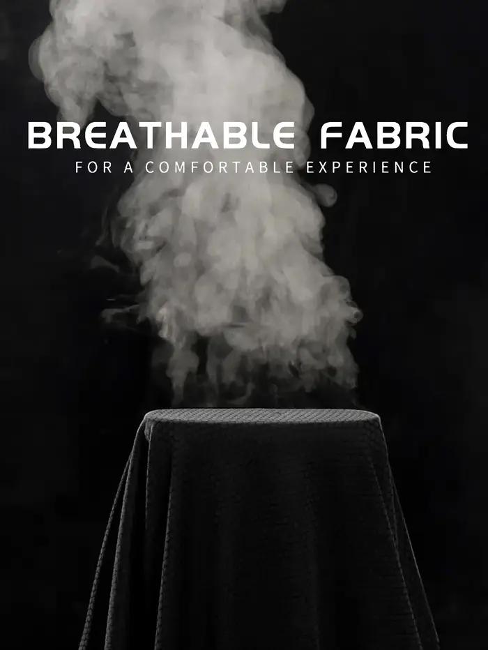 T-shirt col rond noir ultraléger pour hommes, séchage rapide, respirant, absorbant la sueur, adapté