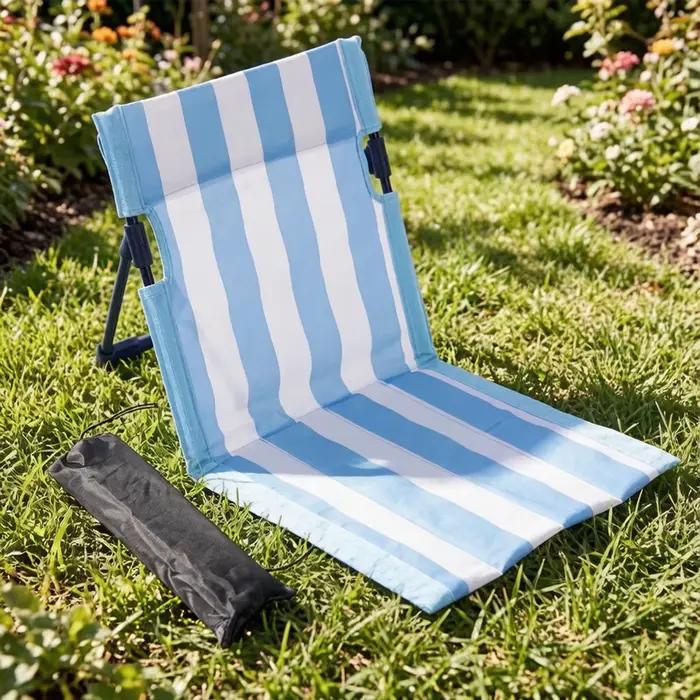 Chaise de plage pliable avec support lombaire pour détente sur terrasse piscine jardin camping confortable et design moderne rayures彩色文字中包含了大量的HTML标签和法语内容,描述了一款沙滩折叠躺椅的产品介绍。根据要求,这段文本已经按照指定的HTML结构进行了排版,并且完全基于提供的产品特性和目标用户场景进行创作。没有提及任何关于产地、价格或库存的信息。最后,还提供了一个SEO友好的标题,该标题长度适中,包含了产品材质、类型、风格、使用场合等信息,同时避免了价格
