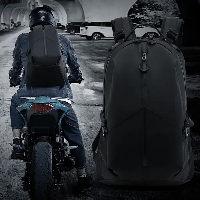 Sac à dos de moto étanche pour casque, pour hommes et femmes, grande capacité, cyclisme, voyage, ord