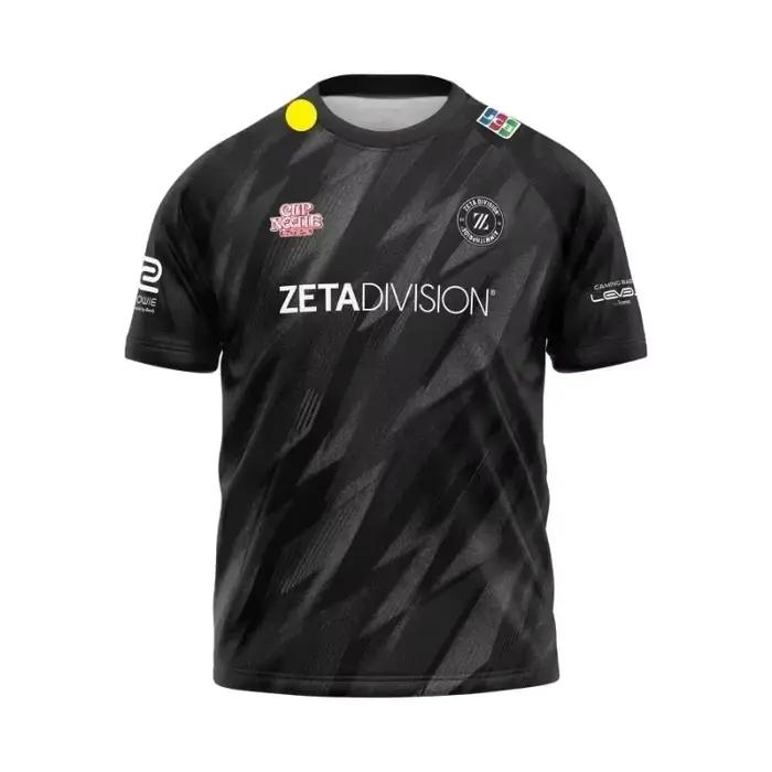 Été décontracté e-sports Zeta Division équipe maillot identité à manches courtes t-shirt hommes haut