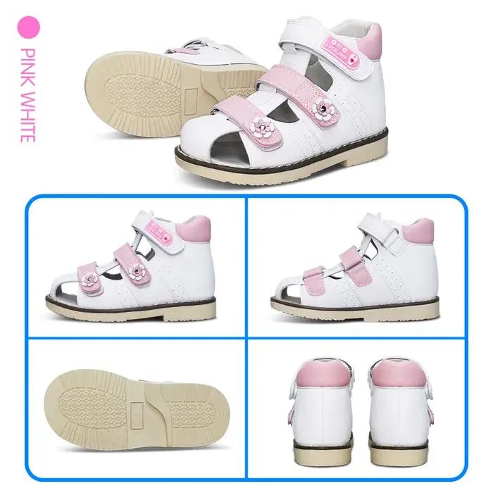 Orinformations Uckland-Sandales Orth4WD pour filles, chaussures pour enfants, chaussures d'été pour