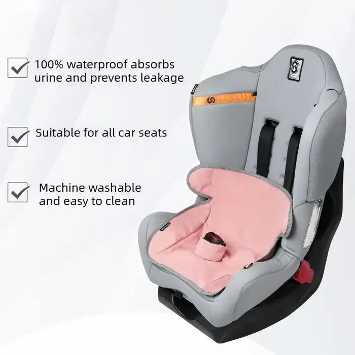 Coussin de protection pour sièges auto enfant antidérapant facile à transporter pour poussettes et sièges auto bébé confortable et sécuritaire