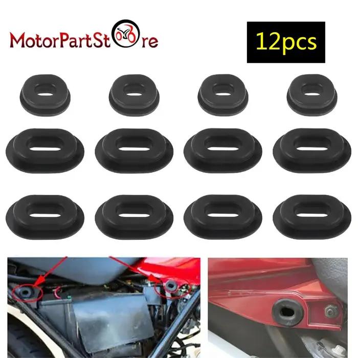 Oeillets en caoutchouc pour moto, couvercle latéral du corps, boulon de carénage Goldwing pour Honda