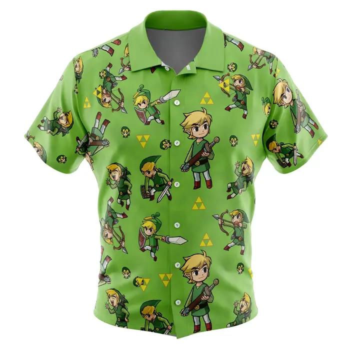 Frieren-Chemise Hawaïenne à lèvent pour Homme, Motif Beyond 150.'s End, Tendance de la Mode, Respira