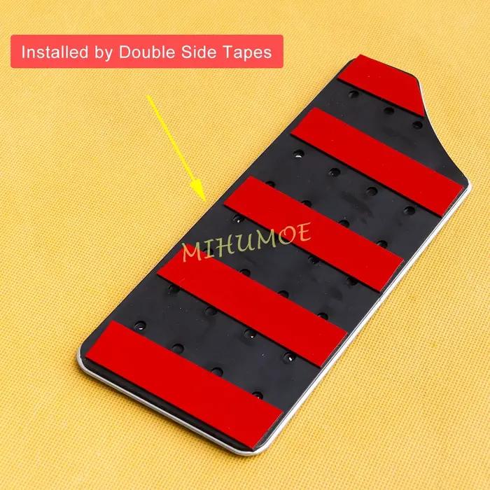 Repose-pieds en aluminium, couverture de pédale morte, superposition pour Acura Integra Honda Civic