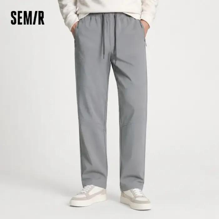 Semir pantalons décontractés hommes doublé polaire trois résistant en plein air