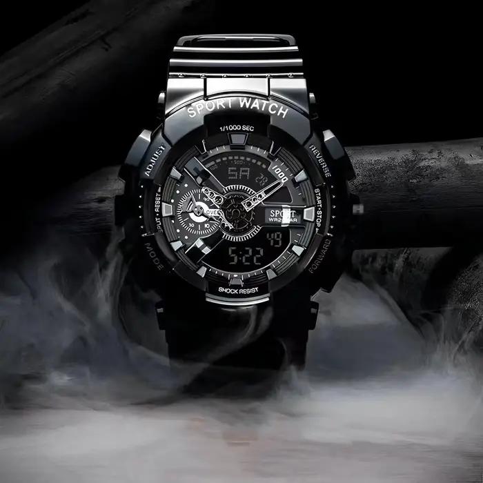 Montre de sport électronique multifonction pour hommes, montres pour jeunes, tendance de la mode
