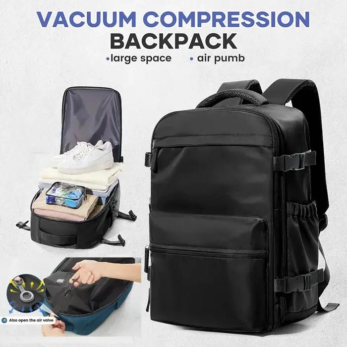 Sac à dos de voyage sous vide pour hommes, sac à dos de grande capacité, sac à dos pour ordinateur p