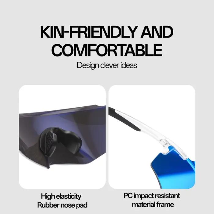 Kapvoe lunettes de soleil de vélo de route chaude Protection UV400
