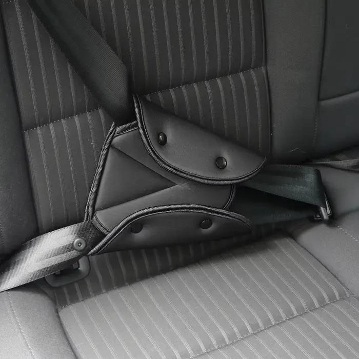 Support de réglage de la ceinture de sécurité pour enfant couverture d'épaule anti-cou positionneur de sécurité confortable pour bébé voyage automobile sécurité enfant