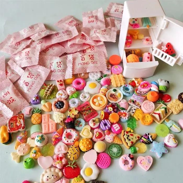 Mini boîte aveugle, accessoires alimentaires et boissons, décoration de cuisine de maison, sac aveug
