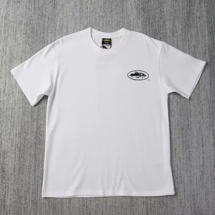 Nouveau T-shirt d'été 2026 à manches courtes imprimé bateau, col rond ample, respirant, demi-manches