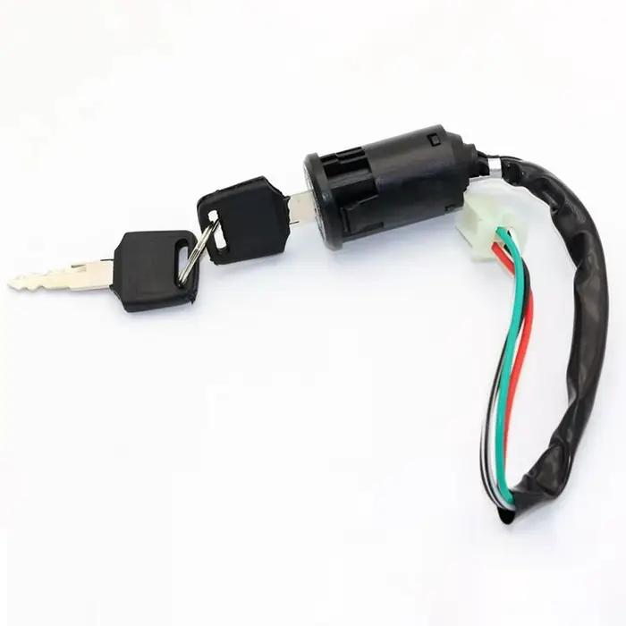 Clé universelle de commutateur d'allumage de moto, serrure de porte électrique adaptée à Yamaha DT12
