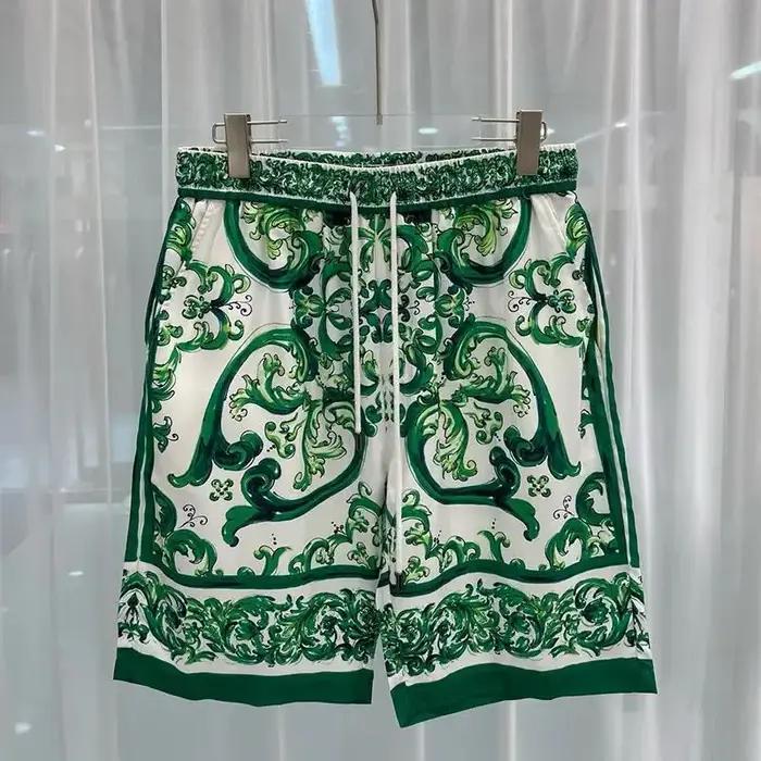 Été 2025 impression numérique décontracté à manches courtes hommes chemise Shorts chemise hawaïenne